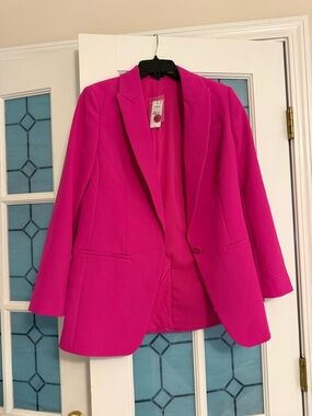 Express Hot Pink Women's Blazer Jacket